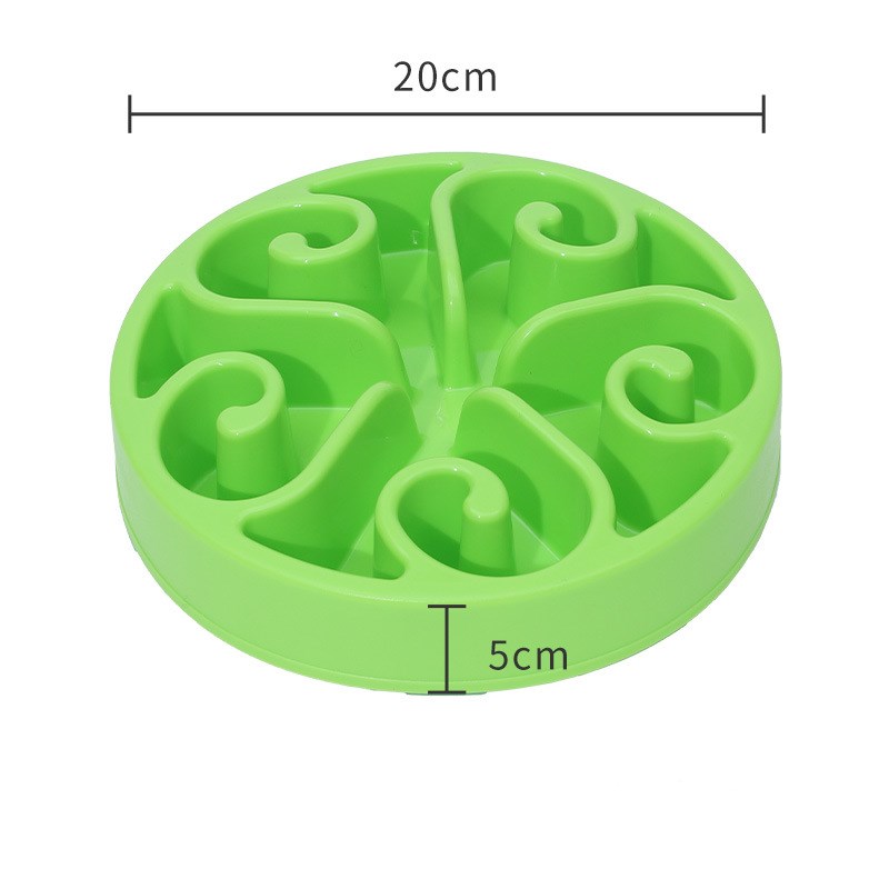 Slow-Feed Dog Bowl - Anti-Choking Pet Feeding Bowl