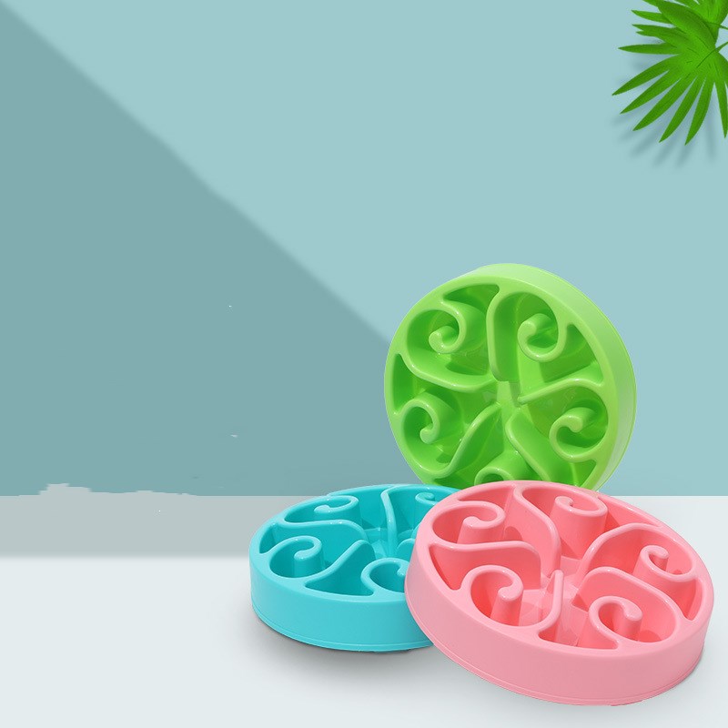 Slow-Feed Dog Bowl - Anti-Choking Pet Feeding Bowl