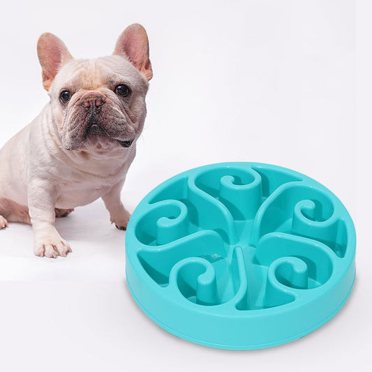 Slow-Feed Dog Bowl - Anti-Choking Pet Feeding Bowl