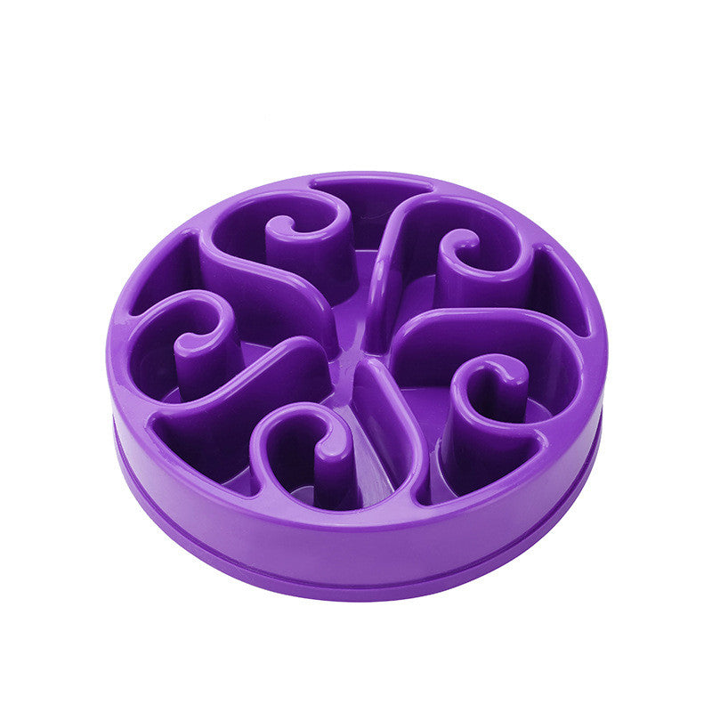 Slow-Feed Dog Bowl - Anti-Choking Pet Feeding Bowl