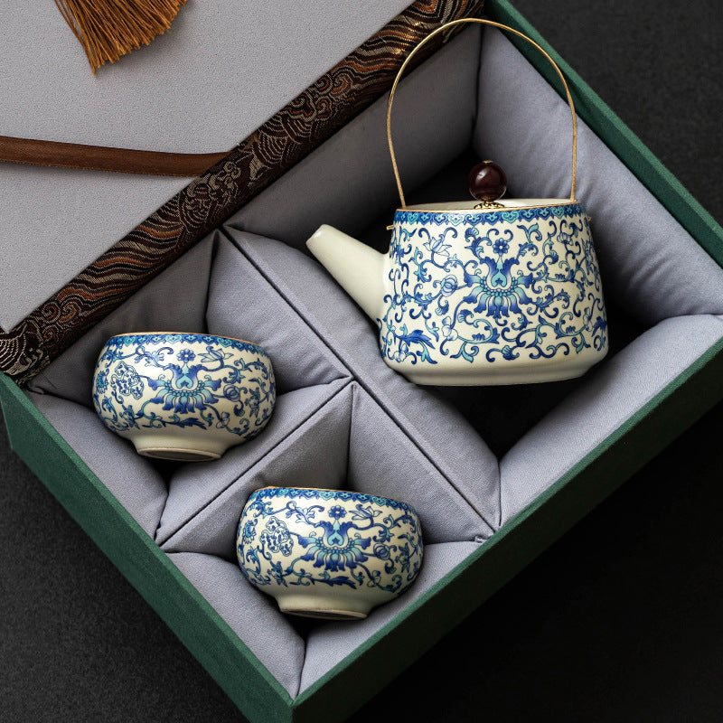 ZENITH RU - Authentic Ru-Kiln Celadon Tea Set