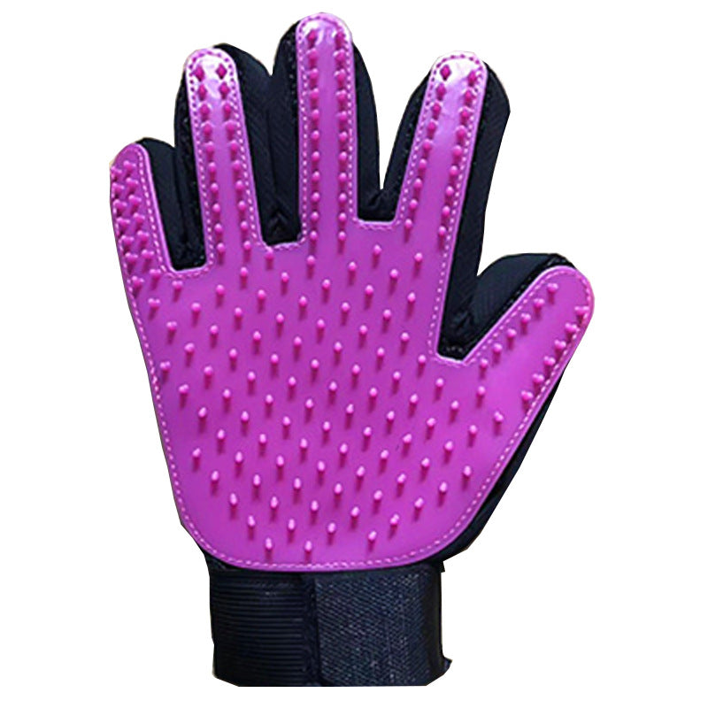 Pet Grooming Glove - Deshedding Brush for Dogs & Cats