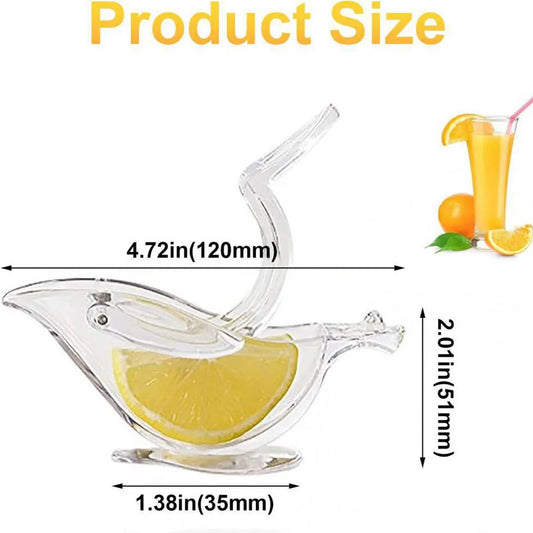 Bird-Shaped Manual Lemon Juicer - Cute Citrus Squeezer