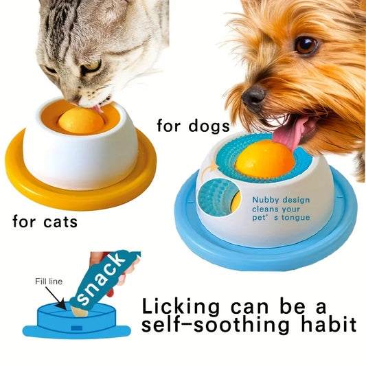 Interactive Dog Lick Toy - Slow Feeder & Training Enrichment