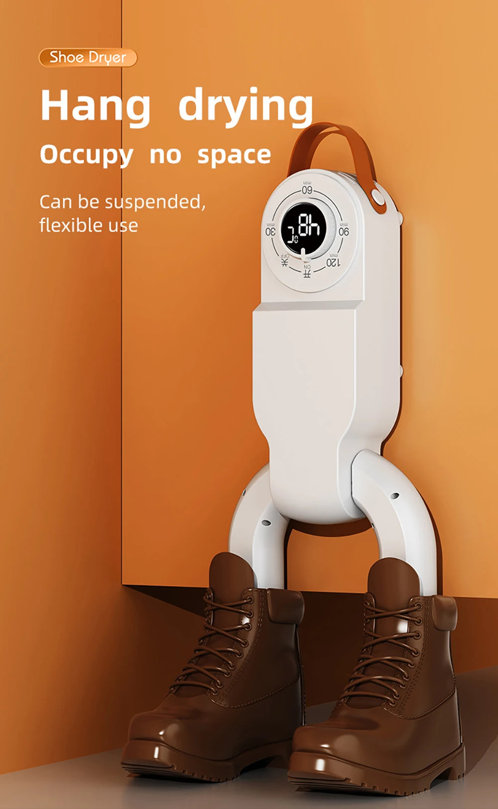 Electric Shoe Dryer - Sterilizing Dehumidifying Boot Warmer