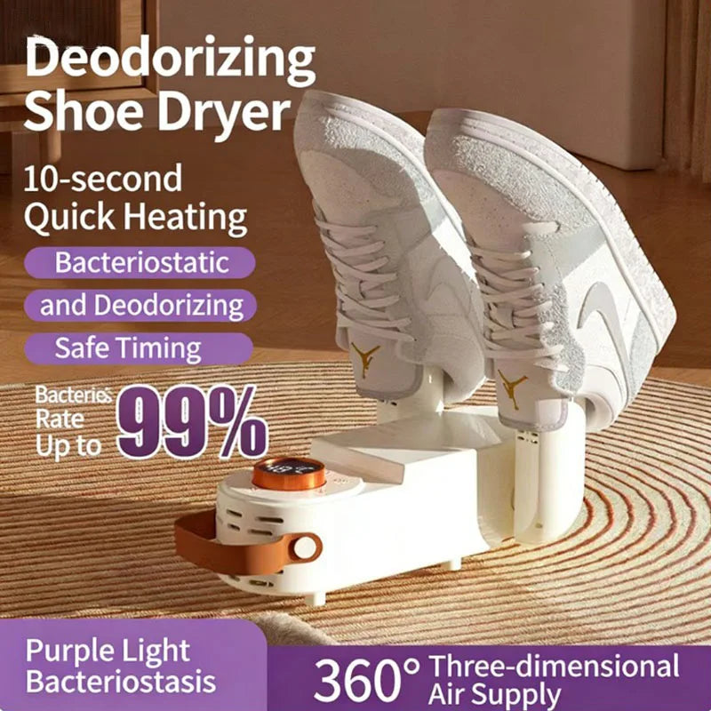 Electric Shoe Dryer - Sterilizing Dehumidifying Boot Warmer