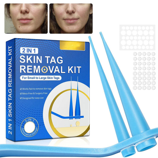 2-in-1 Skin Tag & Mole Removal Tool - Painless Auto Remover Kit